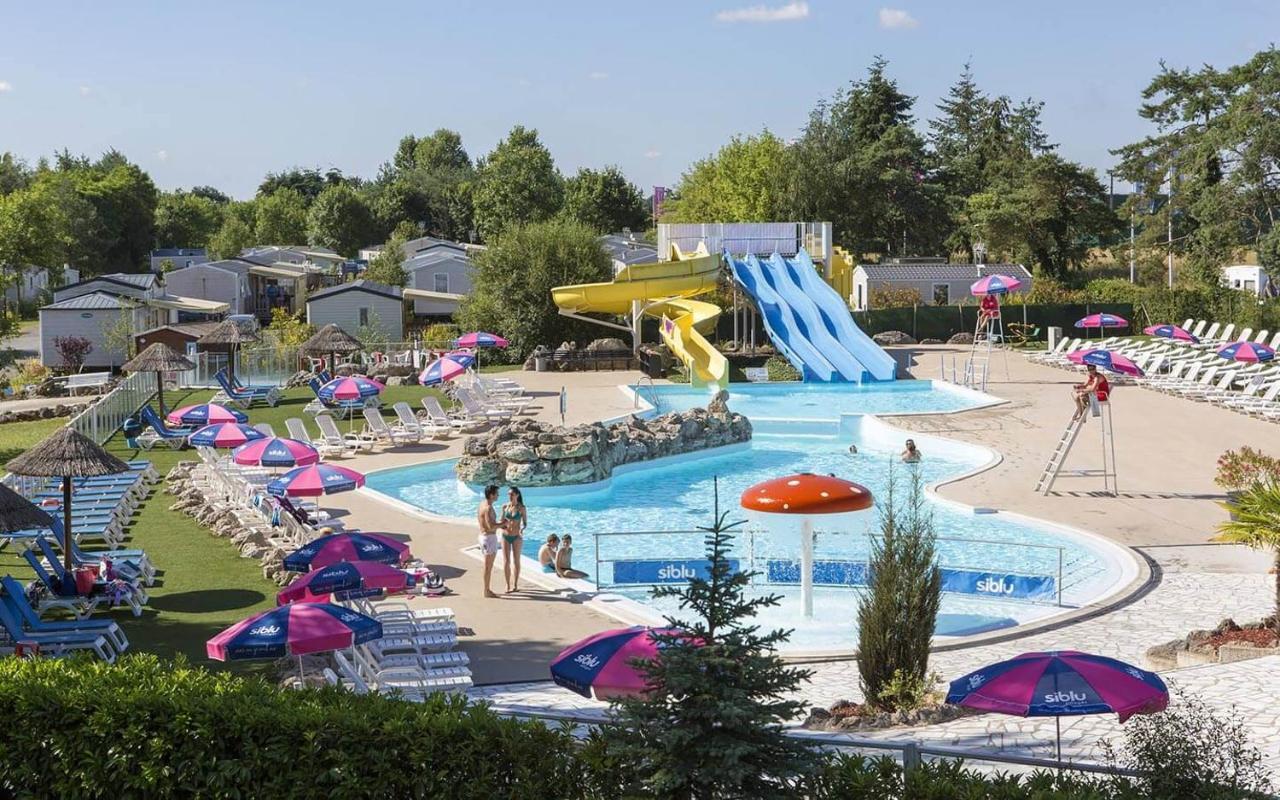 Mobil-Home 4 Etoiles Avec Piscine Proche De Blois Onzain Bagian luar foto