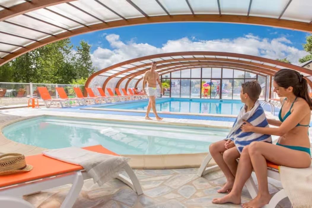 Mobil-Home 4 Etoiles Avec Piscine Proche De Blois Onzain Bagian luar foto