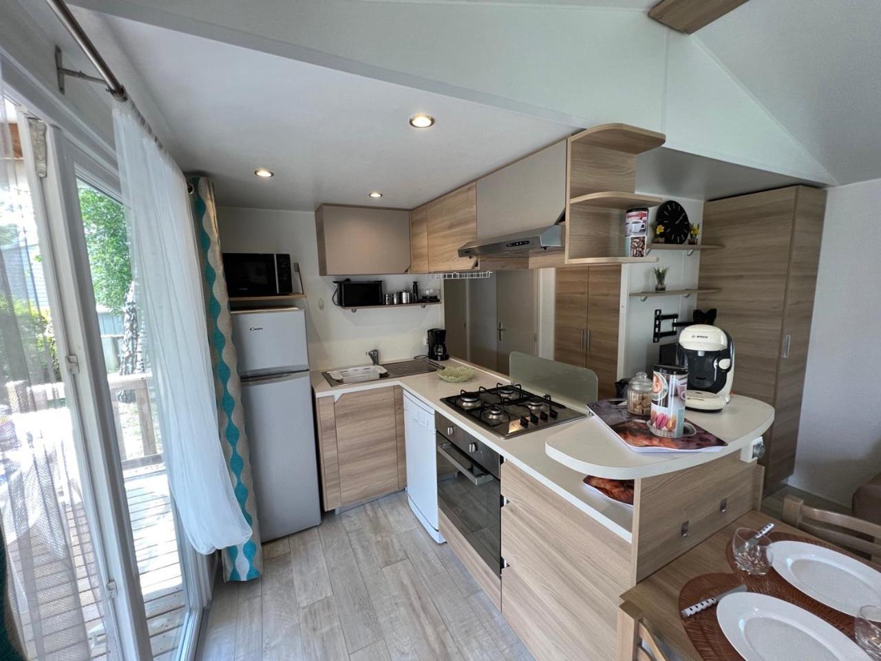 Mobil-Home 4 Etoiles Avec Piscine Proche De Blois Onzain Bagian luar foto