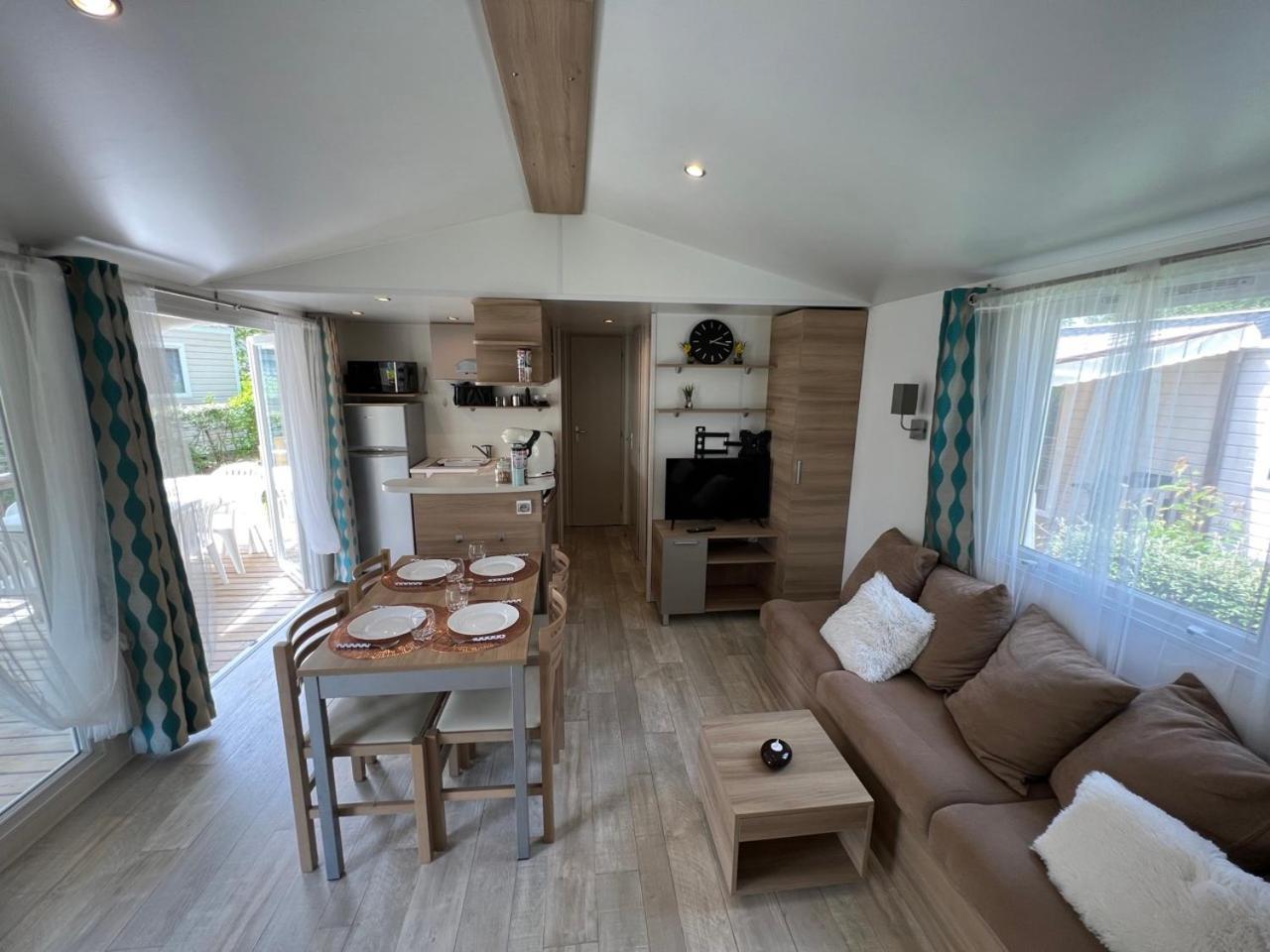 Mobil-Home 4 Etoiles Avec Piscine Proche De Blois Onzain Bagian luar foto