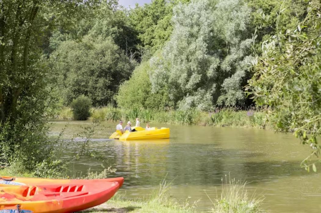 Mobil-Home 4 Etoiles Avec Piscine Proche De Blois Onzain Bagian luar foto